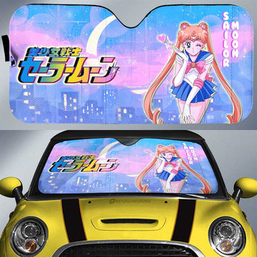Sailor Moon Car Sunshade Custom Sailor Moon Anime For Car Decoration - Gearcarcover - 1
