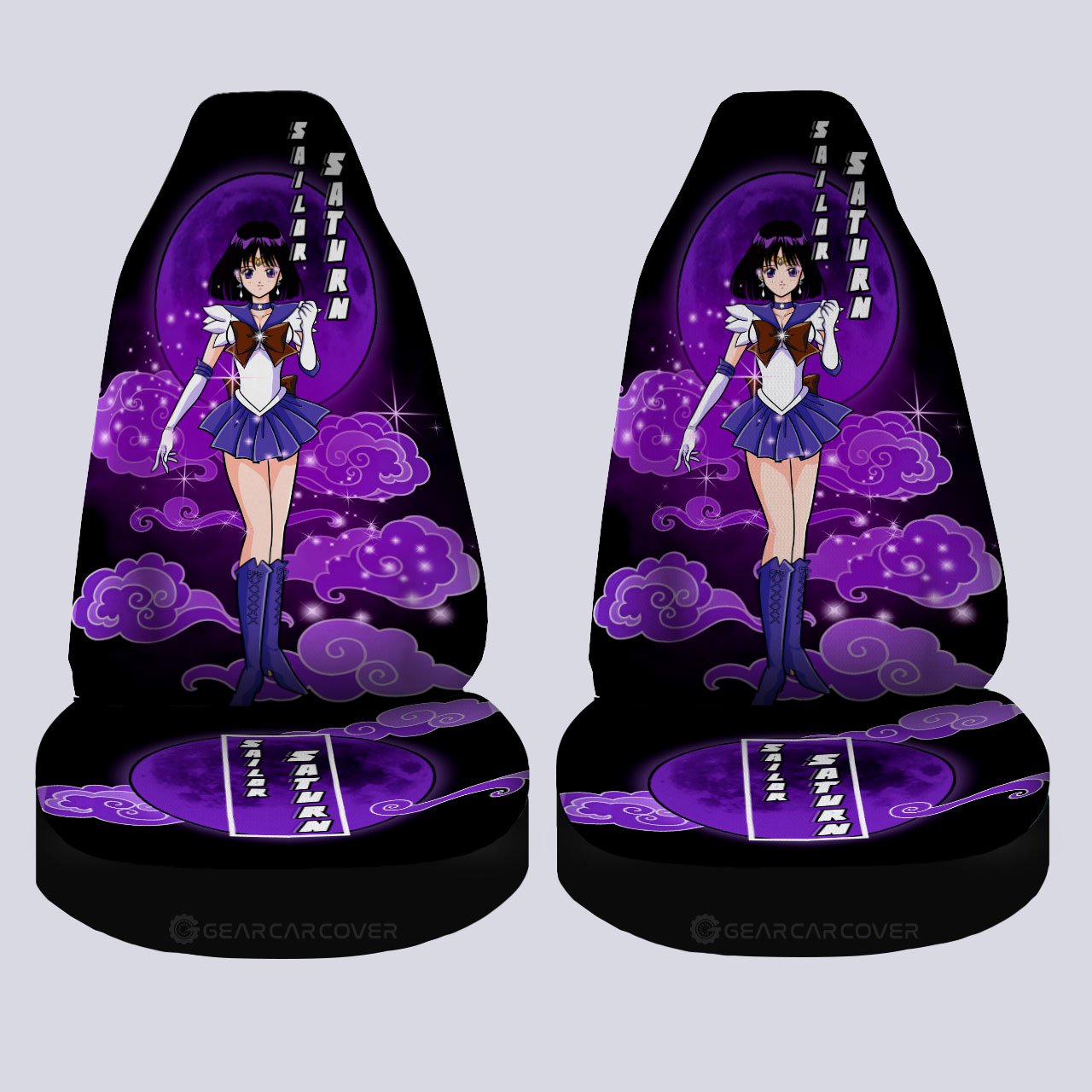 Sailor Saturn Car Seat Covers Custom Car Interior Accessories - Gearcarcover - 4