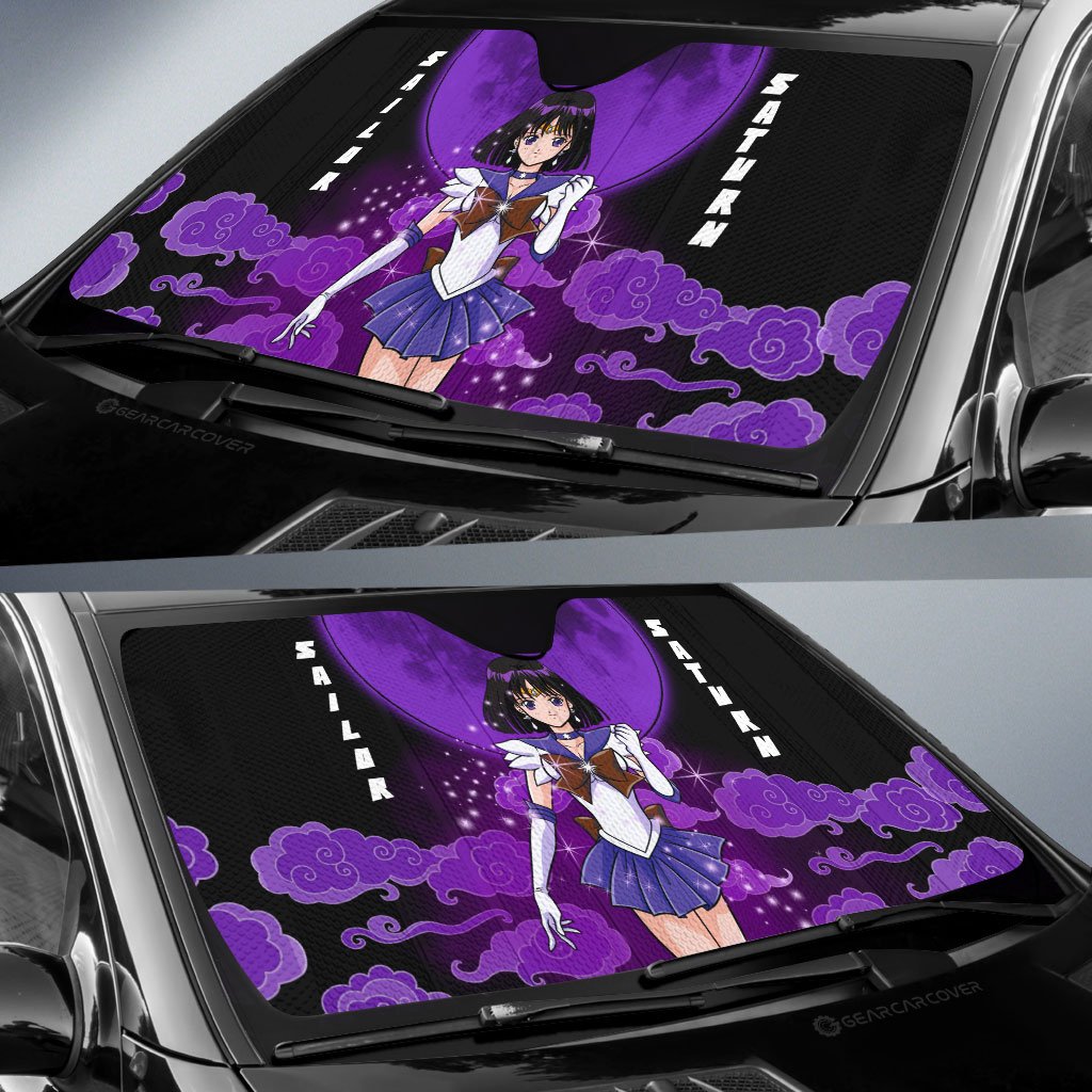 Sailor Saturn Car Sunshade Custom Car Accessories - Gearcarcover - 2