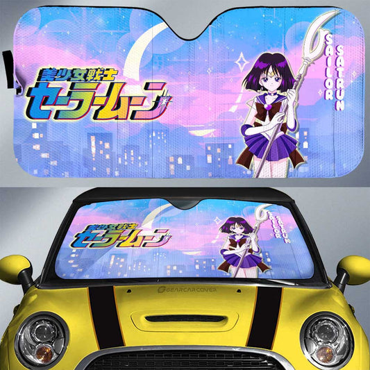 Sailor Saturn Car Sunshade Custom Car Interior Accessories - Gearcarcover - 1