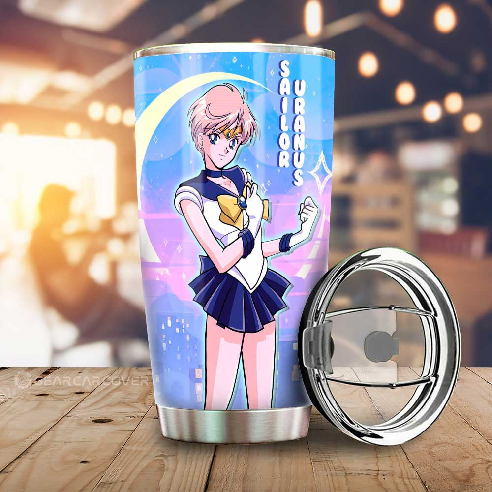 Sailor Uranus Tumbler Cup Custom Car Interior Accessories - Gearcarcover - 1