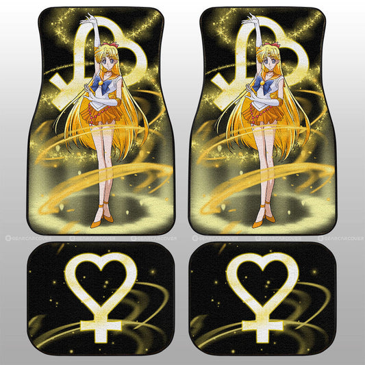 Sailor Venus Car Floor Mats Custom Car Accessories - Gearcarcover - 1