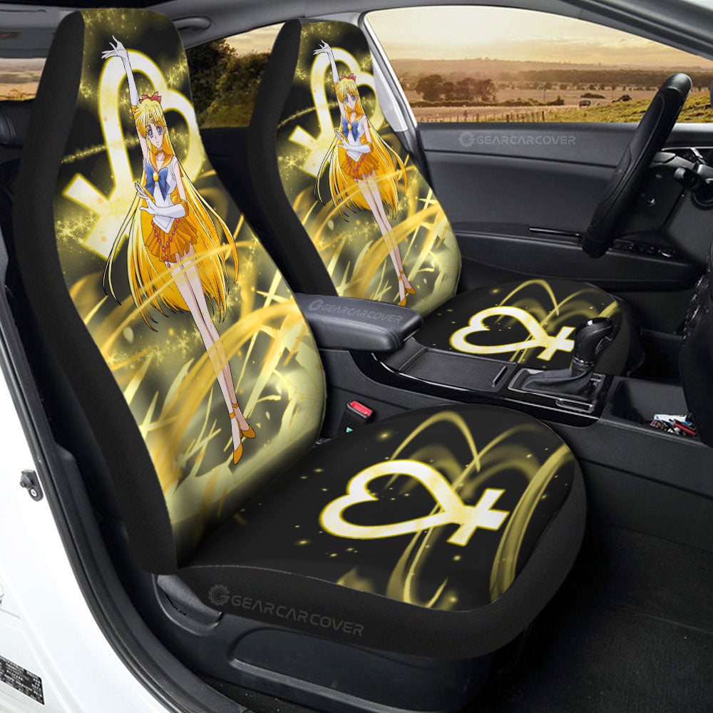 Sailor Venus Car Seat Covers Custom Car Accessories - Gearcarcover - 3