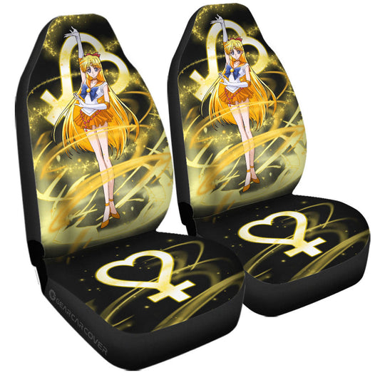 Sailor Venus Car Seat Covers Custom Car Accessories - Gearcarcover - 1