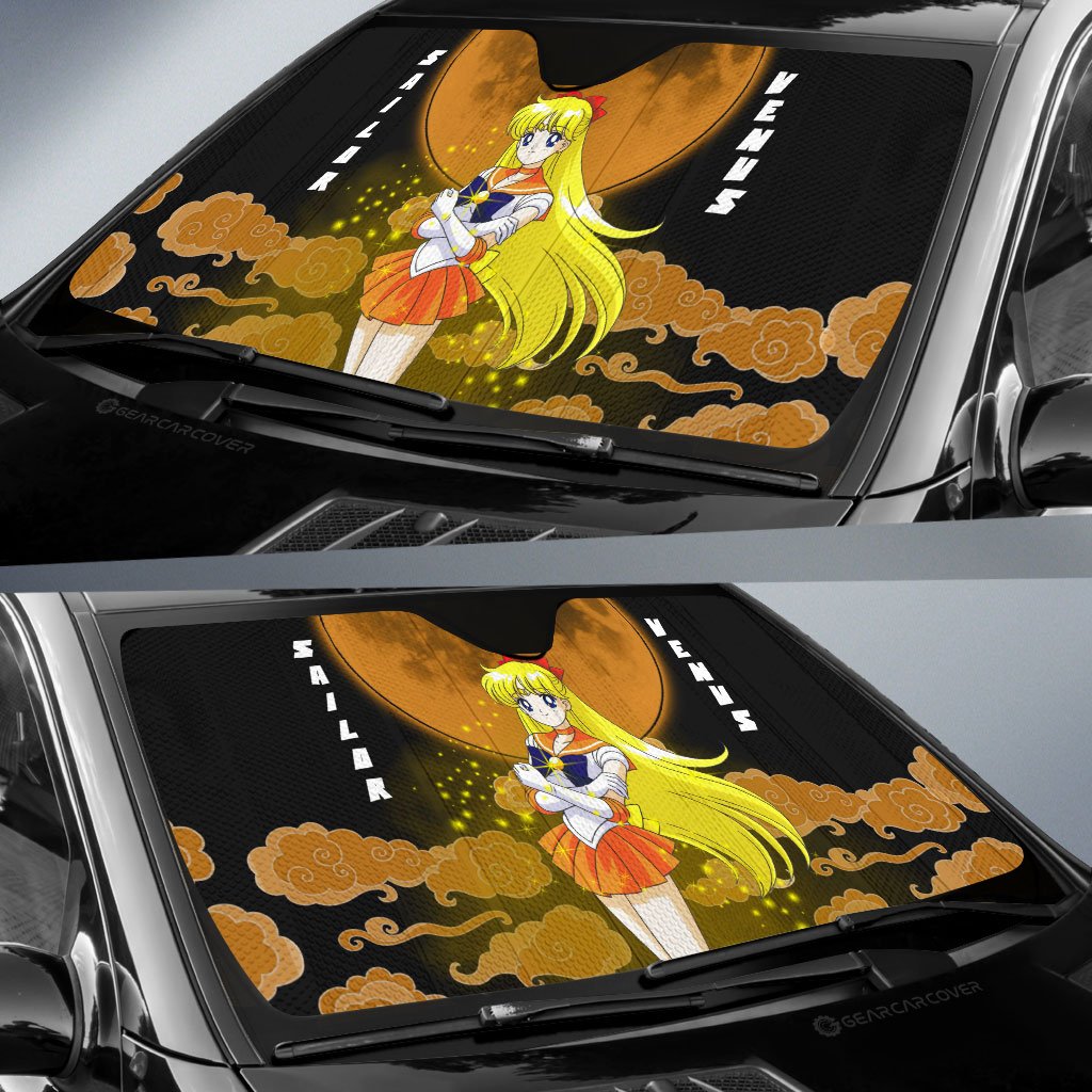 Sailor Venus Car Sunshade Custom Car Accessories - Gearcarcover - 2