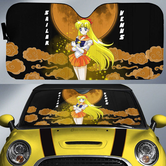 Sailor Venus Car Sunshade Custom Car Accessories - Gearcarcover - 1