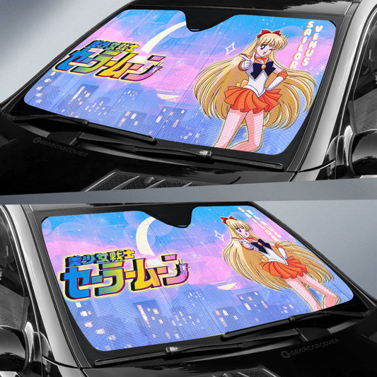 Sailor Venus Car Sunshade Custom For Car Decoration - Gearcarcover - 2