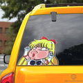 Sailor Venus Hitting Glass Car Sticker Custom Car Accessories For Fans - Gearcarcover - 3