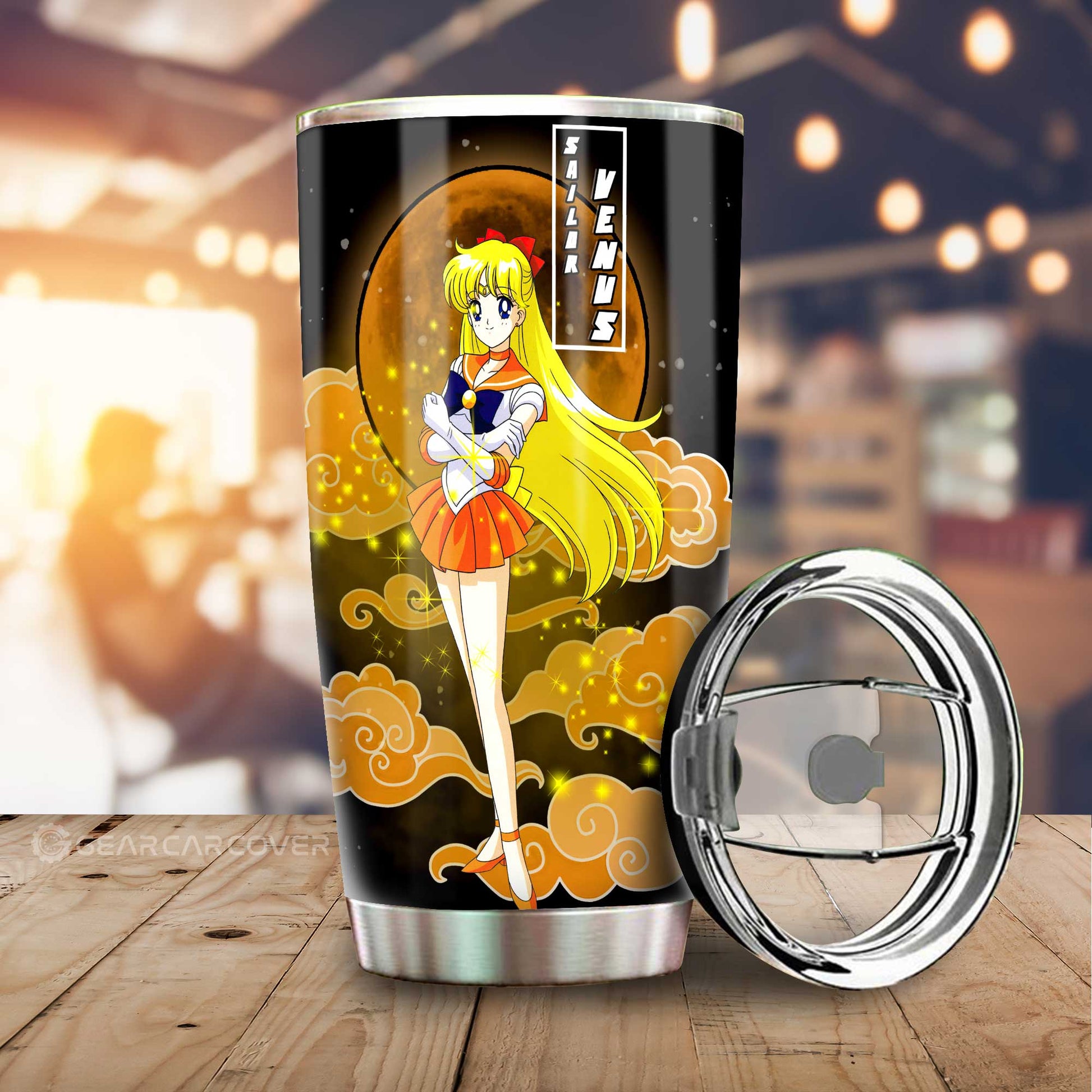 Sailor Venus Tumbler Cup Custom Car Accessories - Gearcarcover - 1