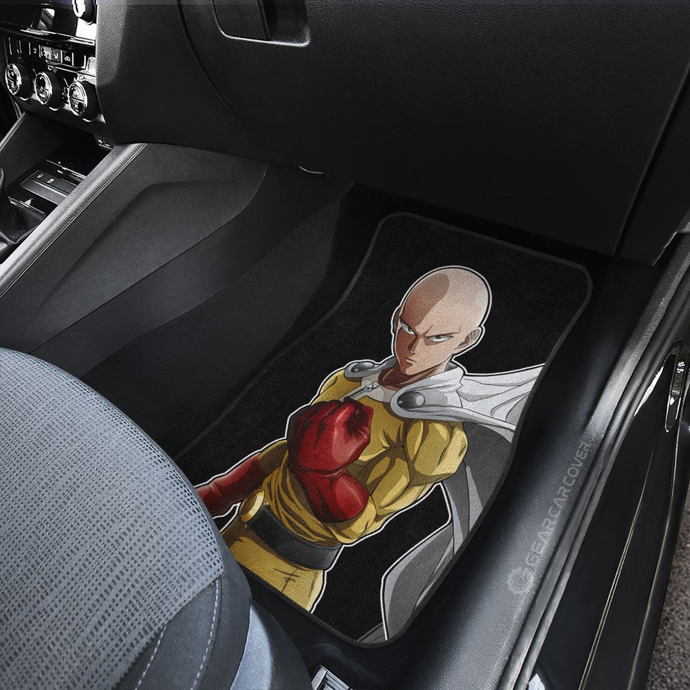 Saitama Car Floor Mats Custom Main Hero Car Accessories - Gearcarcover - 4