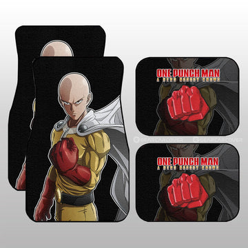 Saitama Car Floor Mats Custom Main Hero Car Accessories - Gearcarcover - 1