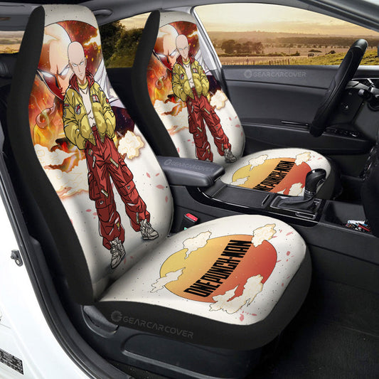 Saitama Car Seat Covers Anime Collection - Gearcarcover - 2