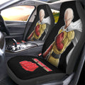 Saitama Car Seat Covers Custom Main Hero Car Accessories - Gearcarcover - 2