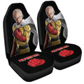 Saitama Car Seat Covers Custom Main Hero Car Accessories - Gearcarcover - 3