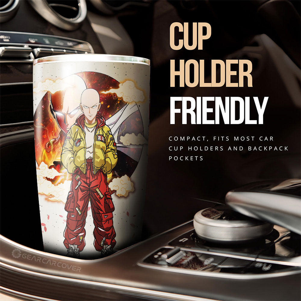 Saitama Tumbler Cup Anime Collection - Gearcarcover - 3