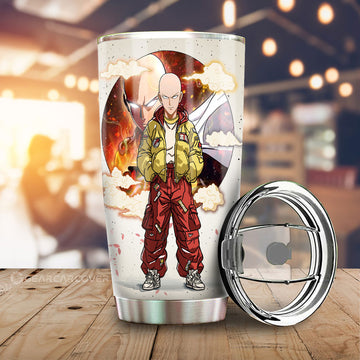 Saitama Tumbler Cup Anime Collection - Gearcarcover - 1
