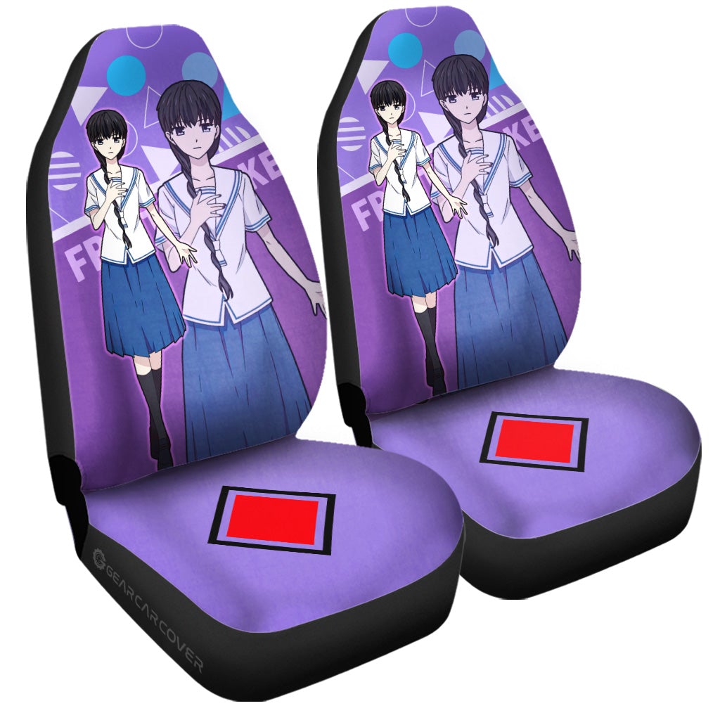 Saki Hanajima Car Seat Covers Custom Car Accessories - Gearcarcover - 3