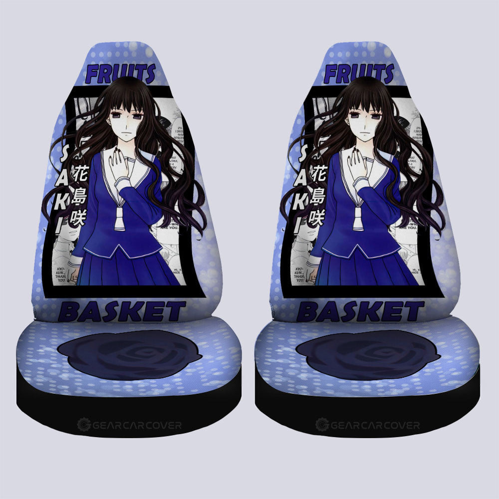 Saki Hanajima Car Seat Covers Custom Car Accessories - Gearcarcover - 1
