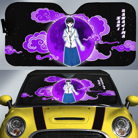 Saki Hanajima Car Sunshade Custom Car Accessories - Gearcarcover - 1