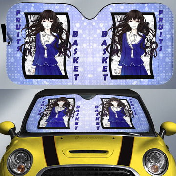 Saki Hanajima Car Sunshade Custom Car Interior Accessories - Gearcarcover - 1