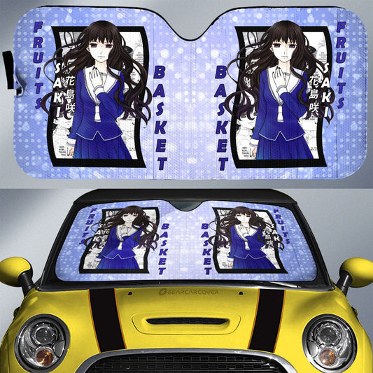 Saki Hanajima Car Sunshade Custom Car Interior Accessories - Gearcarcover - 1