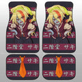 Saki Nikaido Car Floor Mats Custom Anime Car Accessories - Gearcarcover - 1