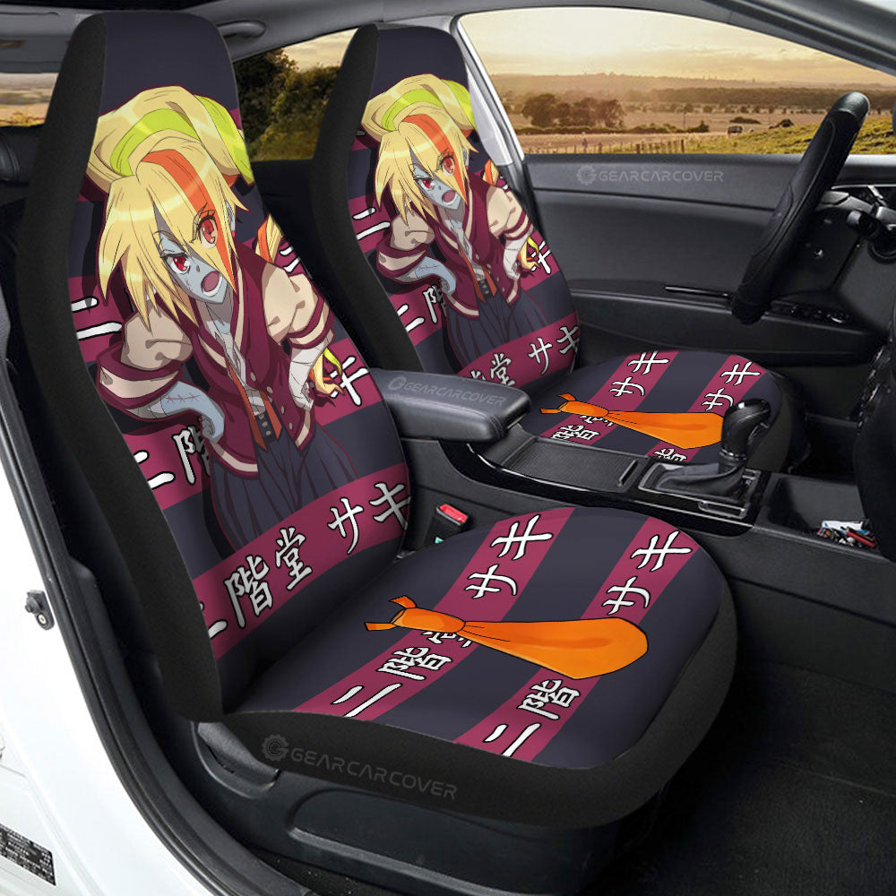 Saki Nikaido Car Seat Covers Custom Anime Car Accessories - Gearcarcover - 2