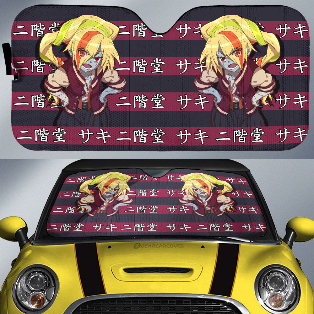 Saki Nikaido Car Sunshade Custom Anime Car Accessories - Gearcarcover - 1
