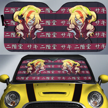 Saki Nikaido Car Sunshade Custom Anime Car Accessories - Gearcarcover - 1