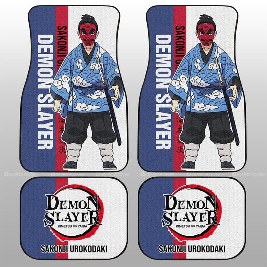 Sakonji Urokodaki Car Floor Mats Custom Car Accessories - Gearcarcover - 2