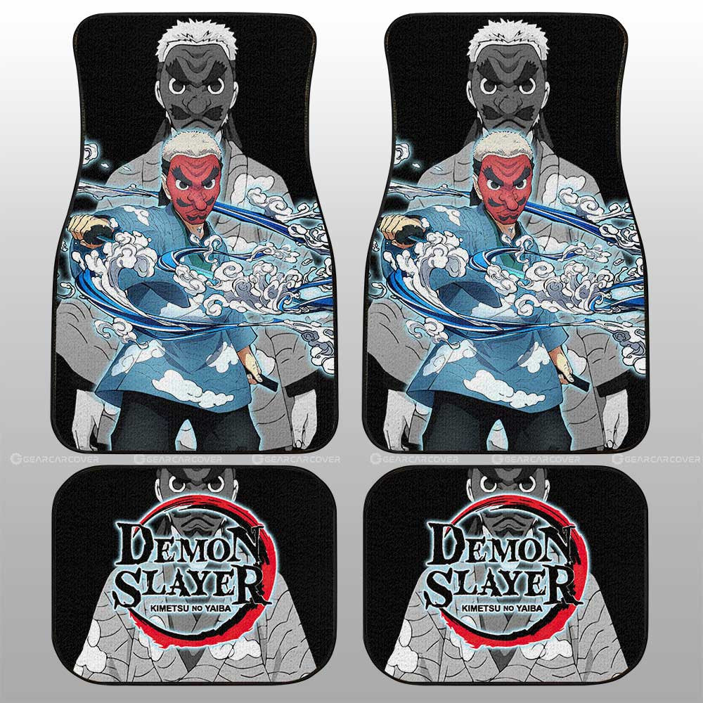 Sakonji Urokodaki Car Floor Mats Custom Demon Slayer Anime Car Accessories - Gearcarcover - 1