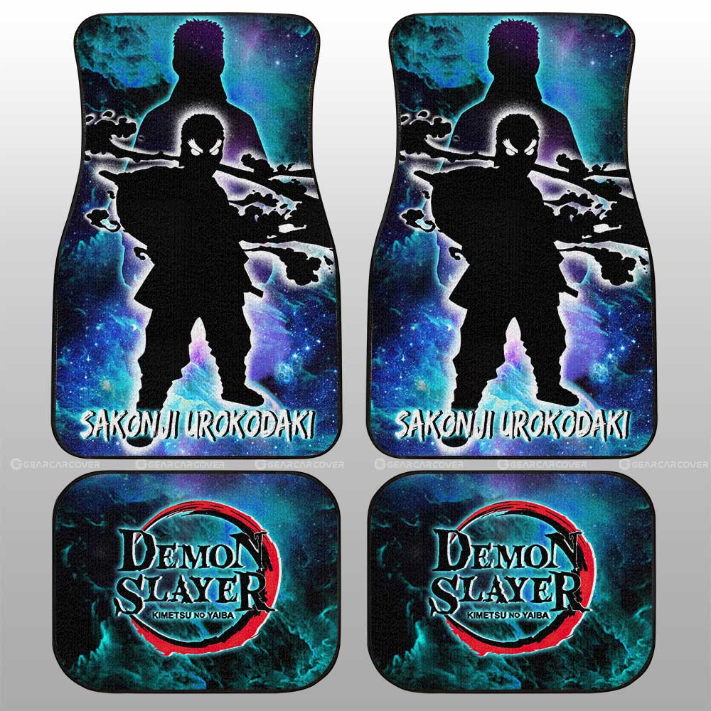 Sakonji Urokodaki Car Floor Mats Custom - Gearcarcover - 1