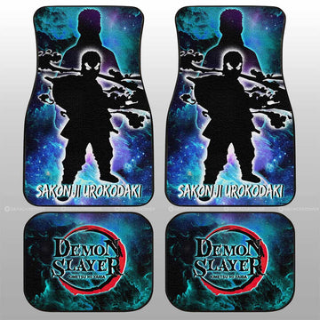 Sakonji Urokodaki Car Floor Mats Custom - Gearcarcover - 1