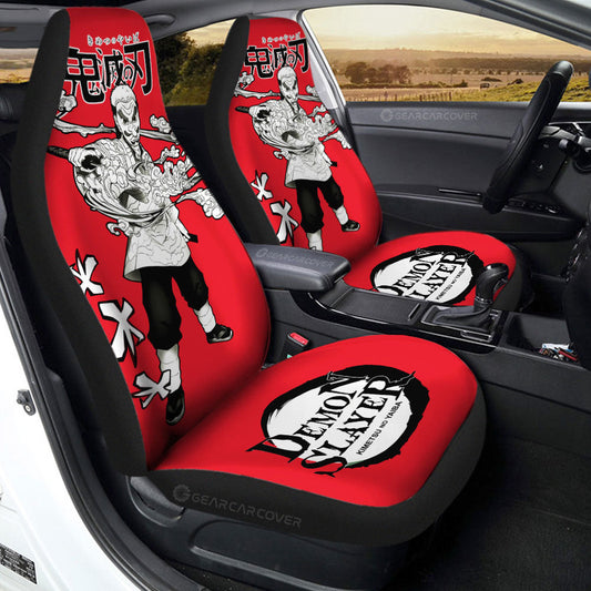 Sakonji Urokodaki Car Seat Covers Custom Car Accessories Manga Style For Fans - Gearcarcover - 1