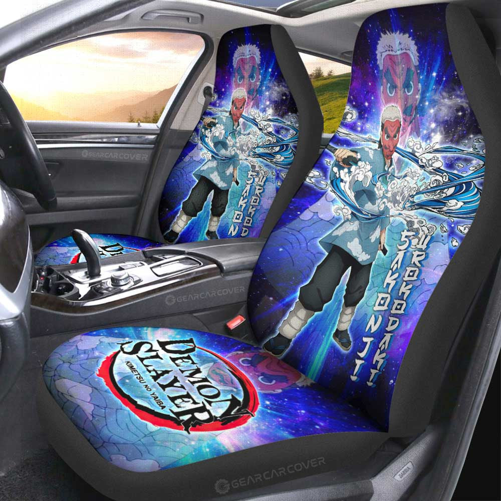 Sakonji Urokodaki Car Seat Covers Custom Characters Car Accessories - Gearcarcover - 1