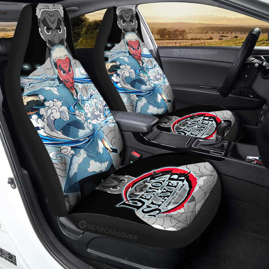 Sakonji Urokodaki Car Seat Covers Custom Demon Slayer Anime Car Accessories - Gearcarcover - 2