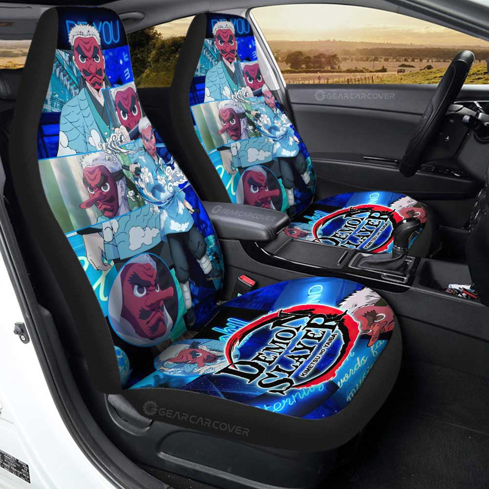 Sakonji Urokodaki Car Seat Covers Custom - Gearcarcover - 1