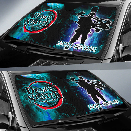 Sakonji Urokodaki Car Sunshade Custom - Gearcarcover - 2