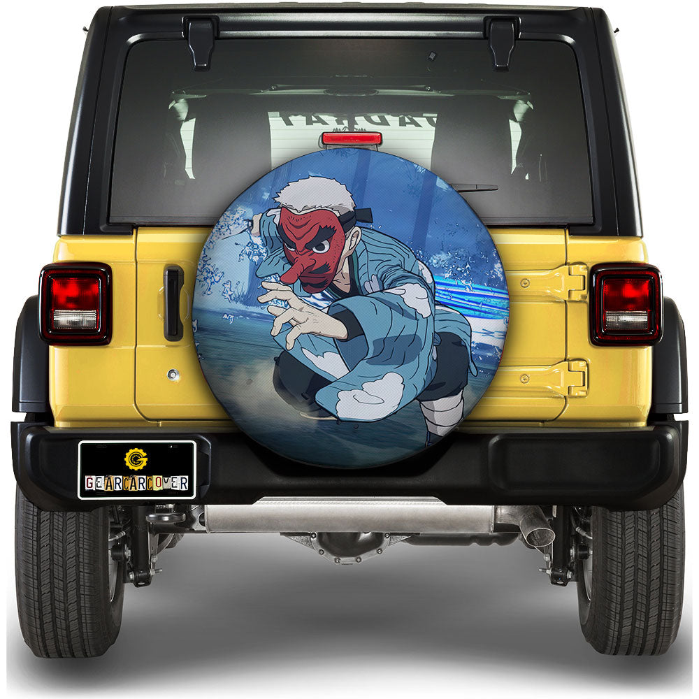 Sakonji Urokodaki Spare Tire Cover Custom Car Accessoriess - Gearcarcover - 1