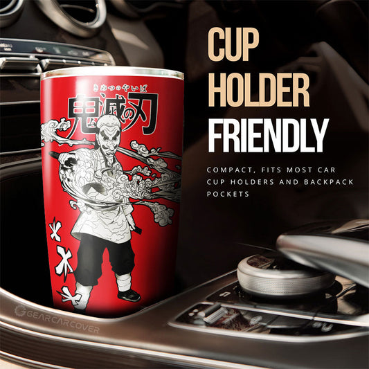 Sakonji Urokodaki Tumbler Cup Custom Car Accessories Manga Style For Fans - Gearcarcover - 2