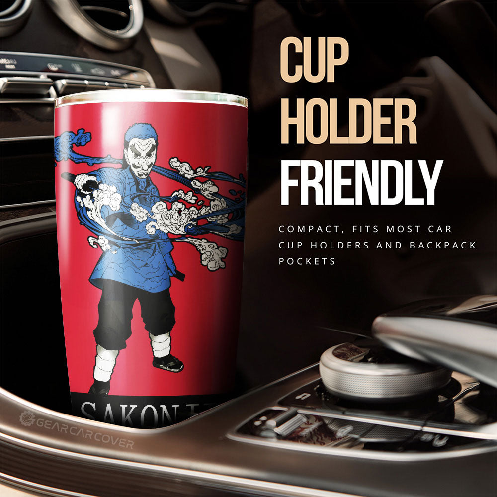 Sakonji Urokodaki Tumbler Cup Custom Car Accessories Manga Style - Gearcarcover - 3