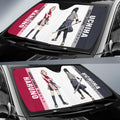 Sakura And Sasuke Car Sunshade Custom Car Accessories For Fans - Gearcarcover - 2