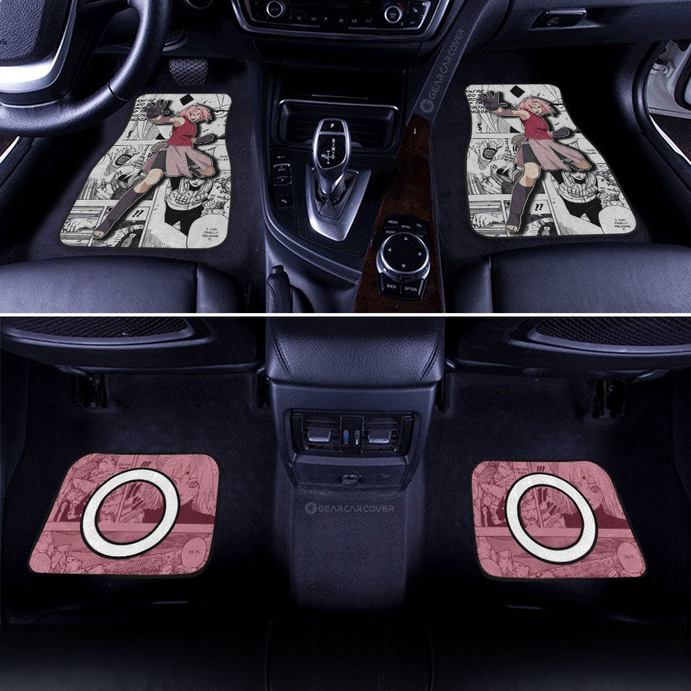 Sakura Car Floor Mats Custom Anime Car Accessories Mix Manga - Gearcarcover - 3