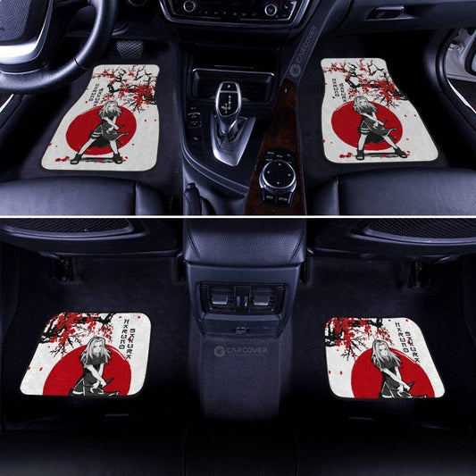 Sakura Car Floor Mats Custom Japan Style Anime Car Interior Accessories - Gearcarcover - 2