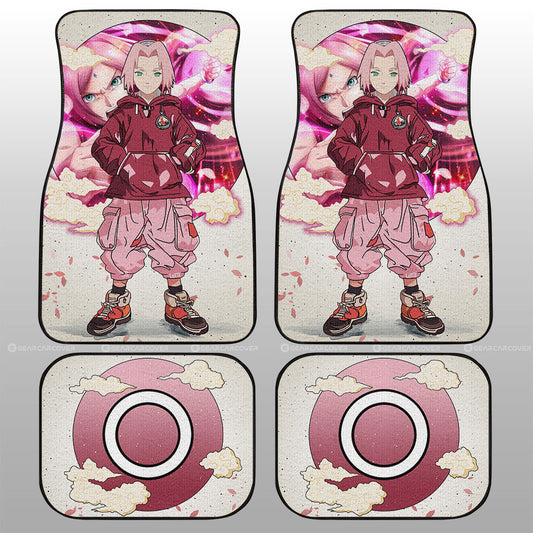 Sakura Haruno Car Floor Mats Anime Collection - Gearcarcover - 1