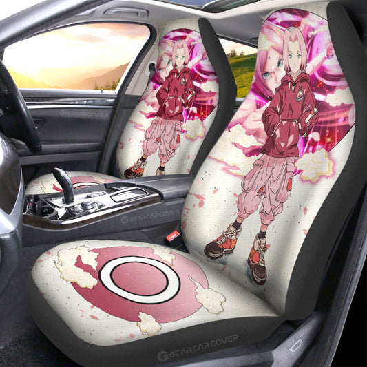 Sakura Haruno Car Seat Covers Anime Collection - Gearcarcover - 1