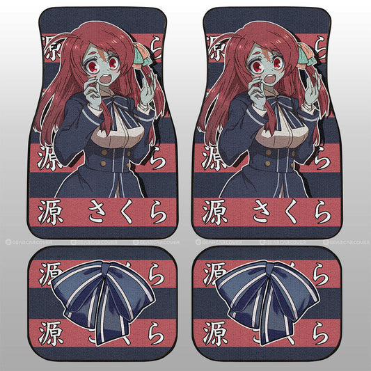 Sakura Minamoto Car Floor Mats Custom Anime Car Accessories - Gearcarcover - 1