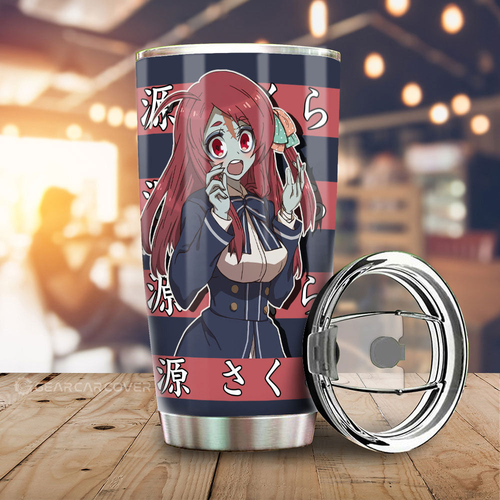 Sakura Minamoto Tumbler Cup Custom Anime Car Accessories - Gearcarcover - 1