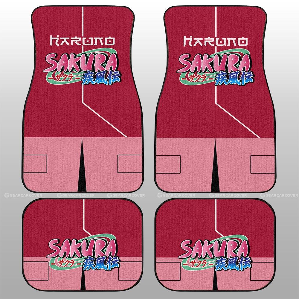 Sakura Shippuden Car Floor Mats Custom Car Interior Accessories - Gearcarcover - 2