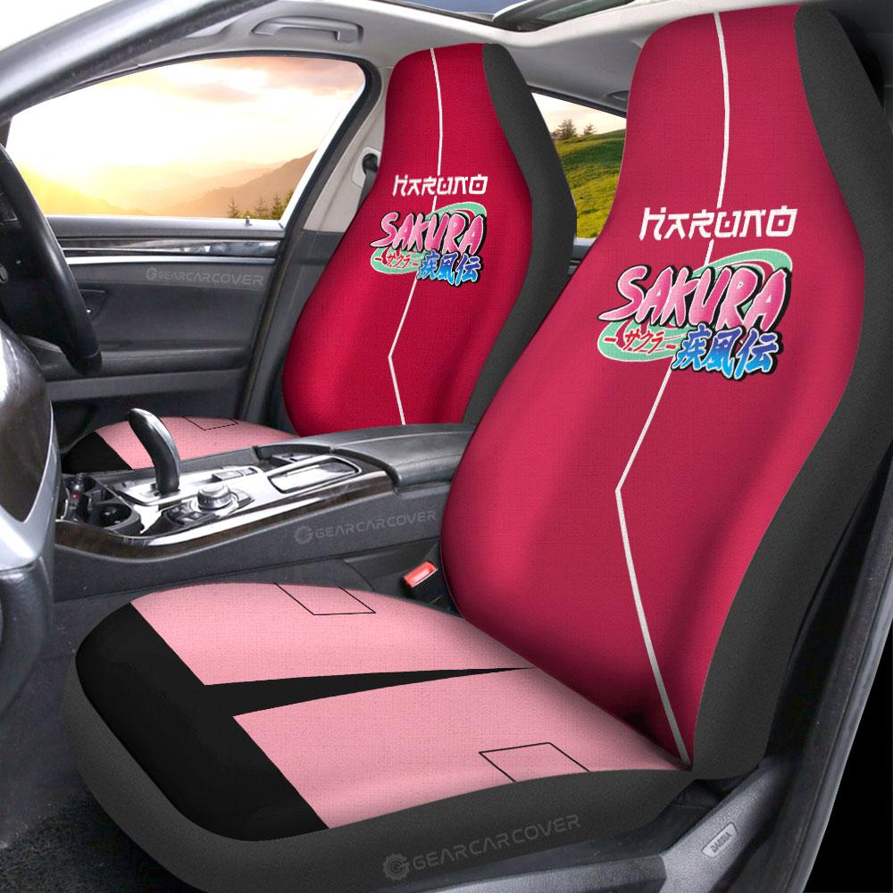 Sakura Shippuden Car Seat Covers Custom Anime Car Interior Accessories - Gearcarcover - 2